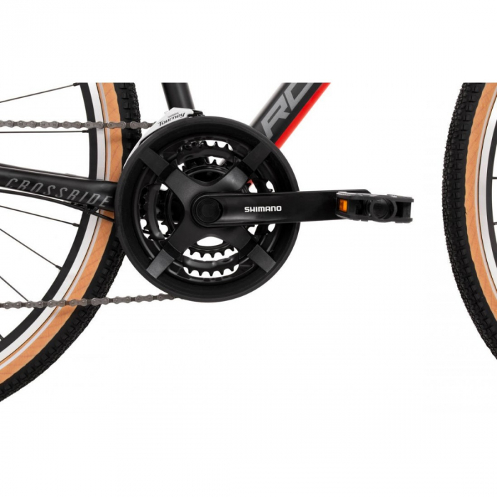 Bicicleta Rock Machine Crossride 100 29 Negru/Rosu M-18 [4]