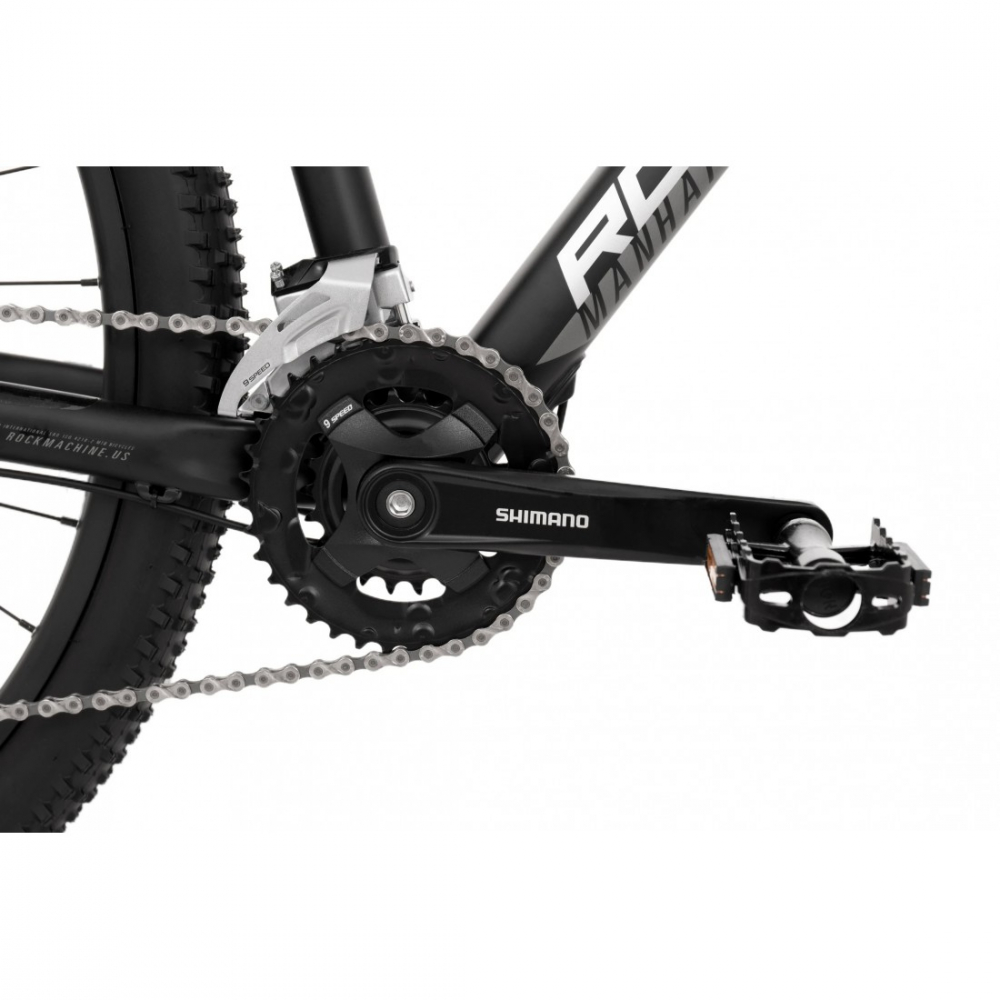 Bicicleta Rock Machine Manhattan 90-29 29 Matte Black 19.0 - (L) [4]