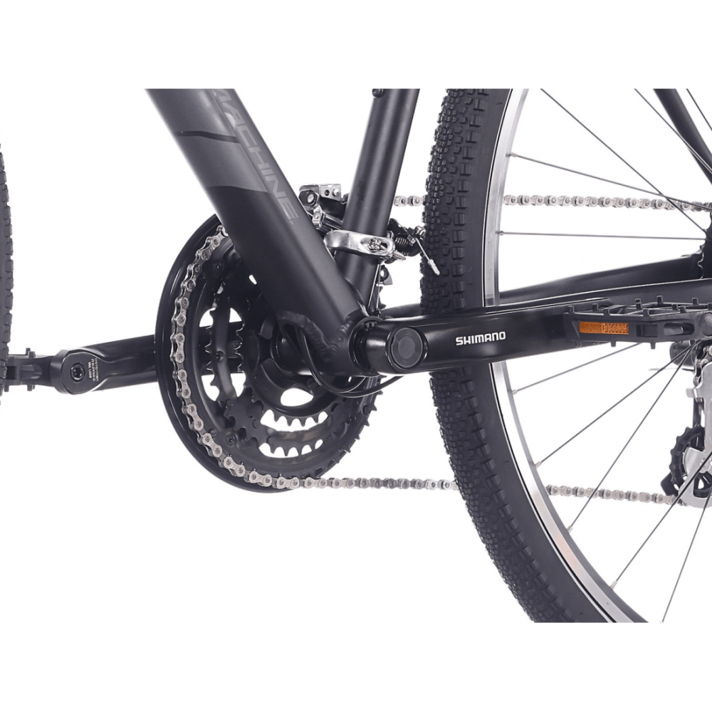 Bicicleta Rock Machine Rokk 30 28 Matte Black 46cm - (M) [2]