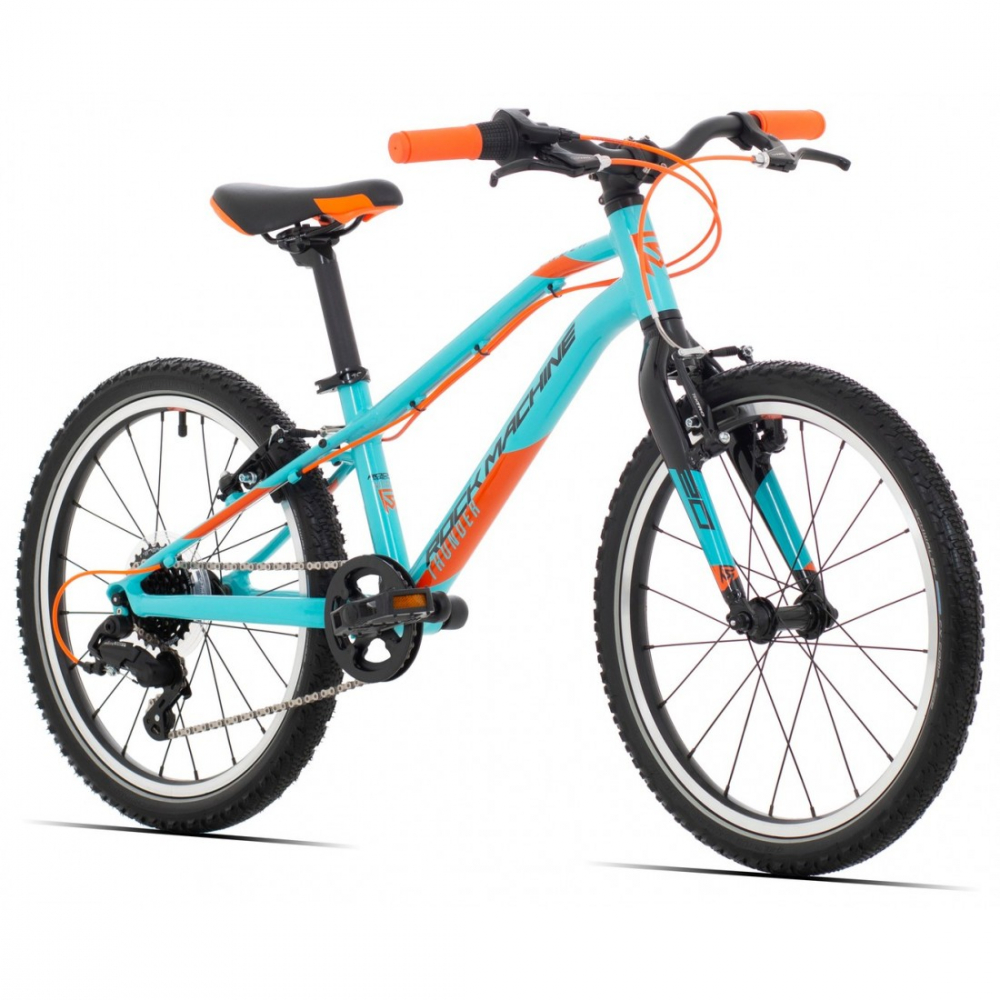 Bicicleta Rock Machine Thunder 20 VB Gloss Jade Blue [2]