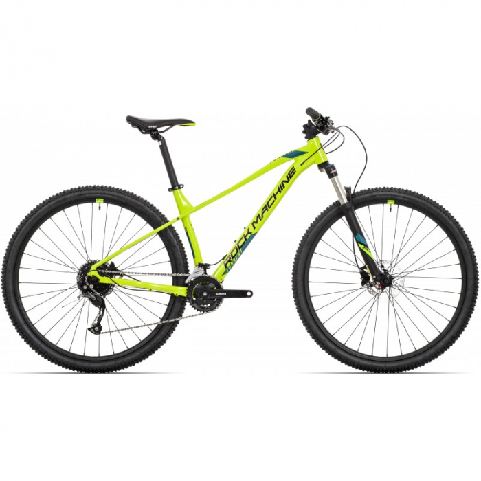 Bicicleta Rock Machine Torrent 20-29 29 Galben Fluo/Negru/Albastru XL-21 [1]