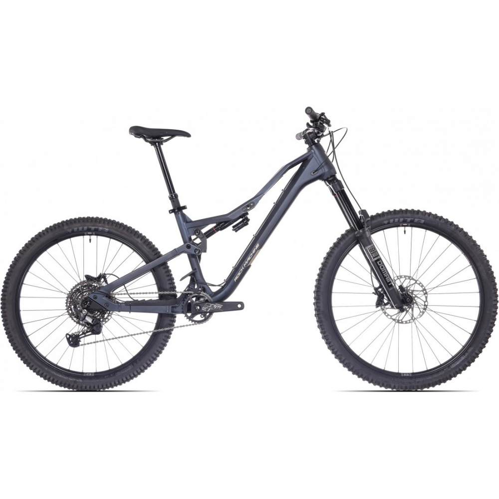 Bicicleta Rock Machine Whizz FS II 50 27.5/29 Matte Deep Ocean Blue 16.5 - (L) [1]