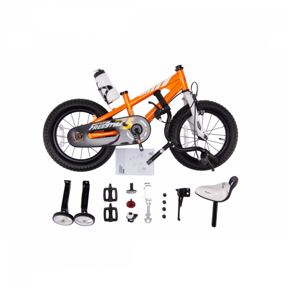 Bicicleta Royal Baby Freestyle Coaster Brake 14 Orange [3]