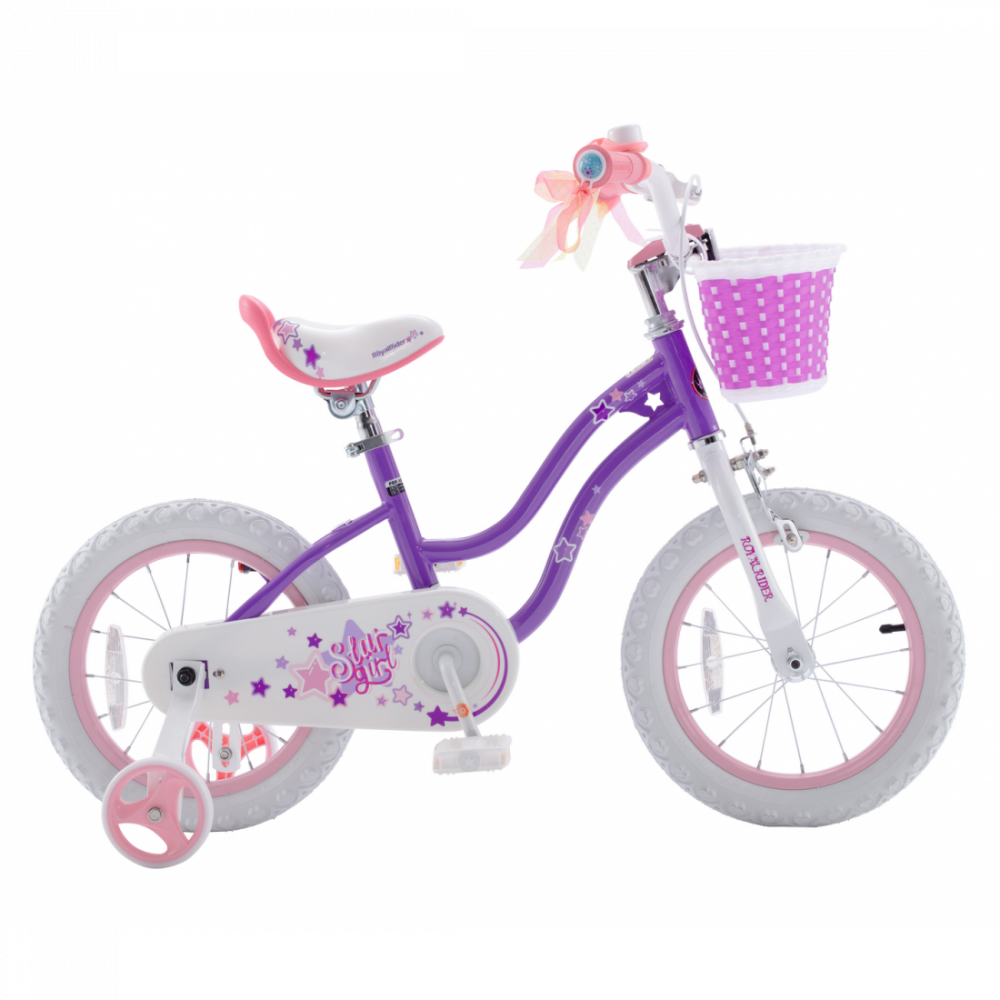 Bicicleta Royal Baby Star Girl Coaster Brake 18 Purple [2]