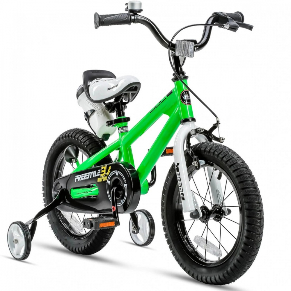 Bicicleta RoyalBaby Freestyle Coaster Brake 16 Green [1]