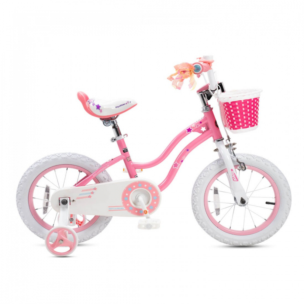 Bicicleta RoyalBaby Star Girl Coaster Brake 14 Pink [2]