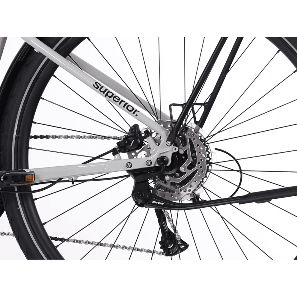 Bicicleta Superior BLOX 6.2 T 28 Gloss Grey 46cm - (M) [3]