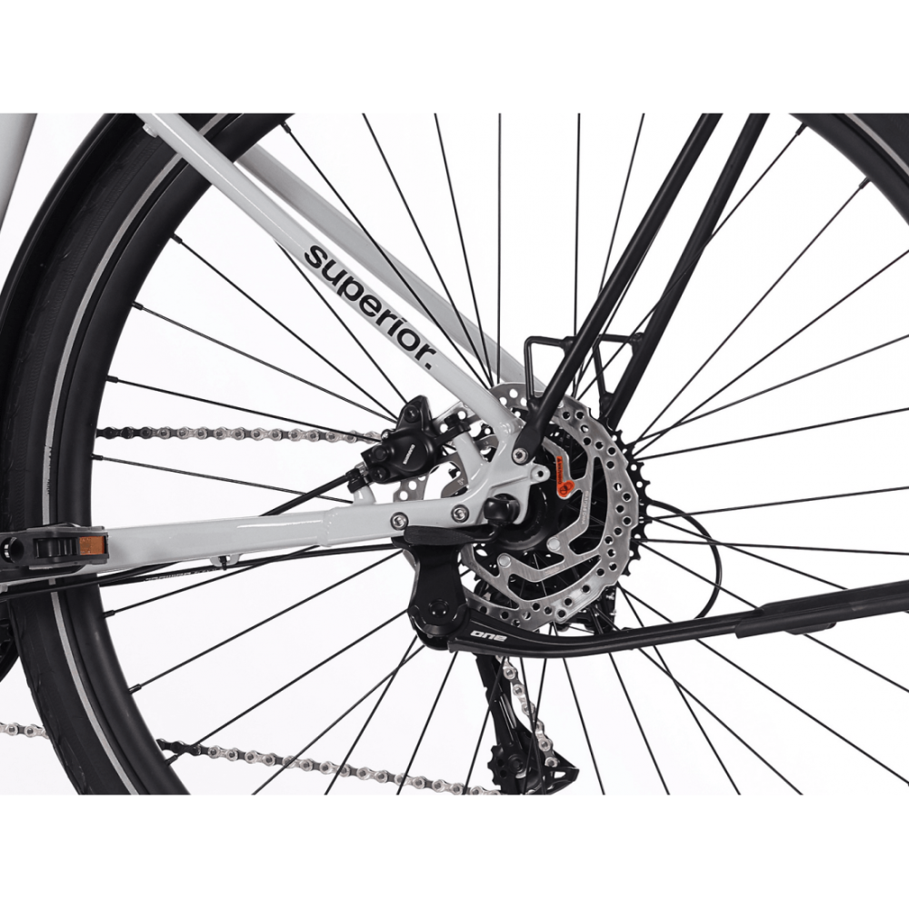 Bicicleta Superior BLOX 6.2 T MS 28 Gloss Grey 38cm - (S) [3]