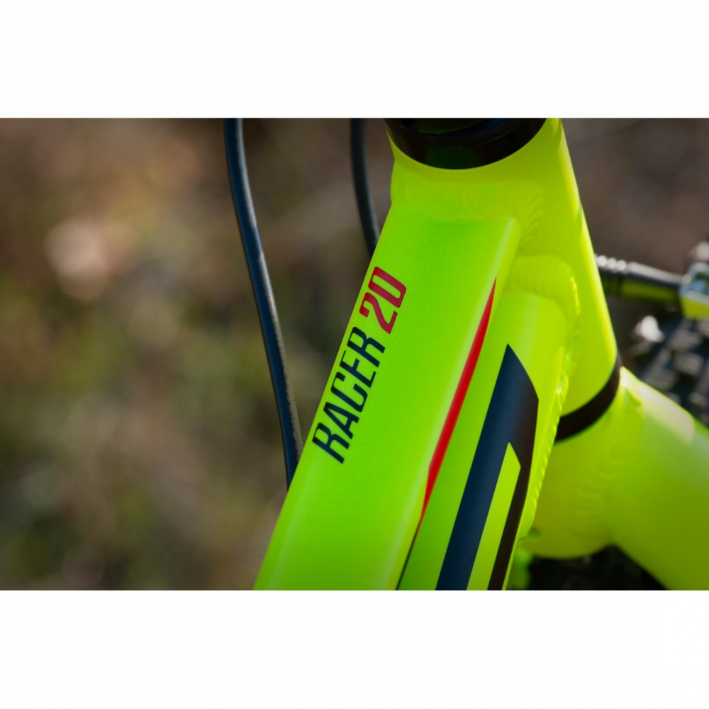 Bicicleta Superior Racer XC 20 Matte Lime/Black/Red [4]