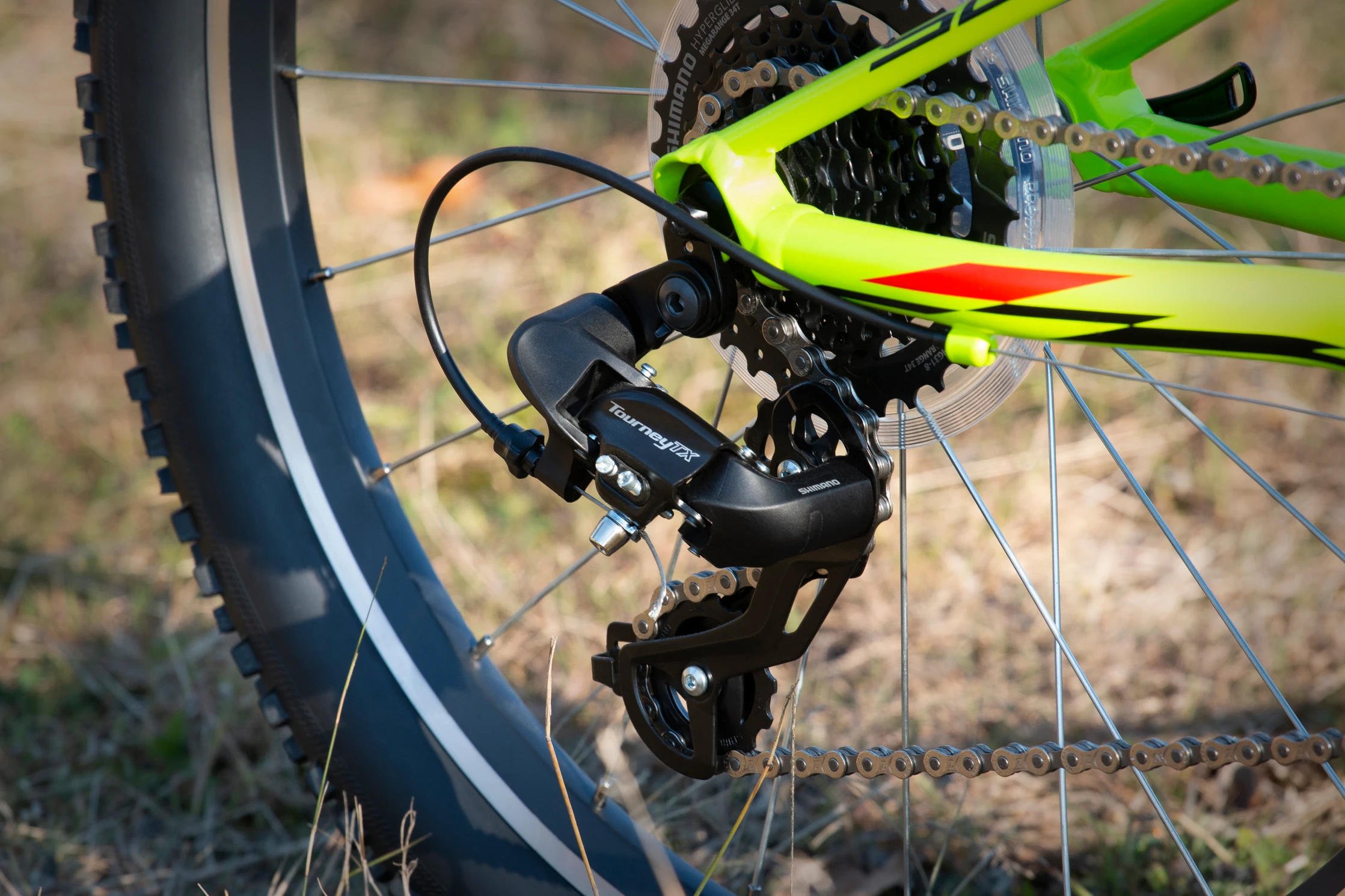 Bicicleta Superior Racer XC 24 Matte Lime/Black/Red [4]