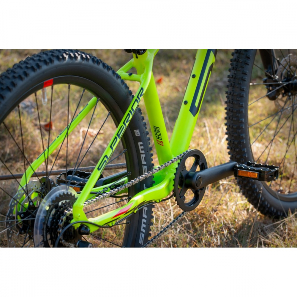 Bicicleta Superior Racer XC 27 DB 27.5 Matte Lime/Red 15.5 - (S) [7]