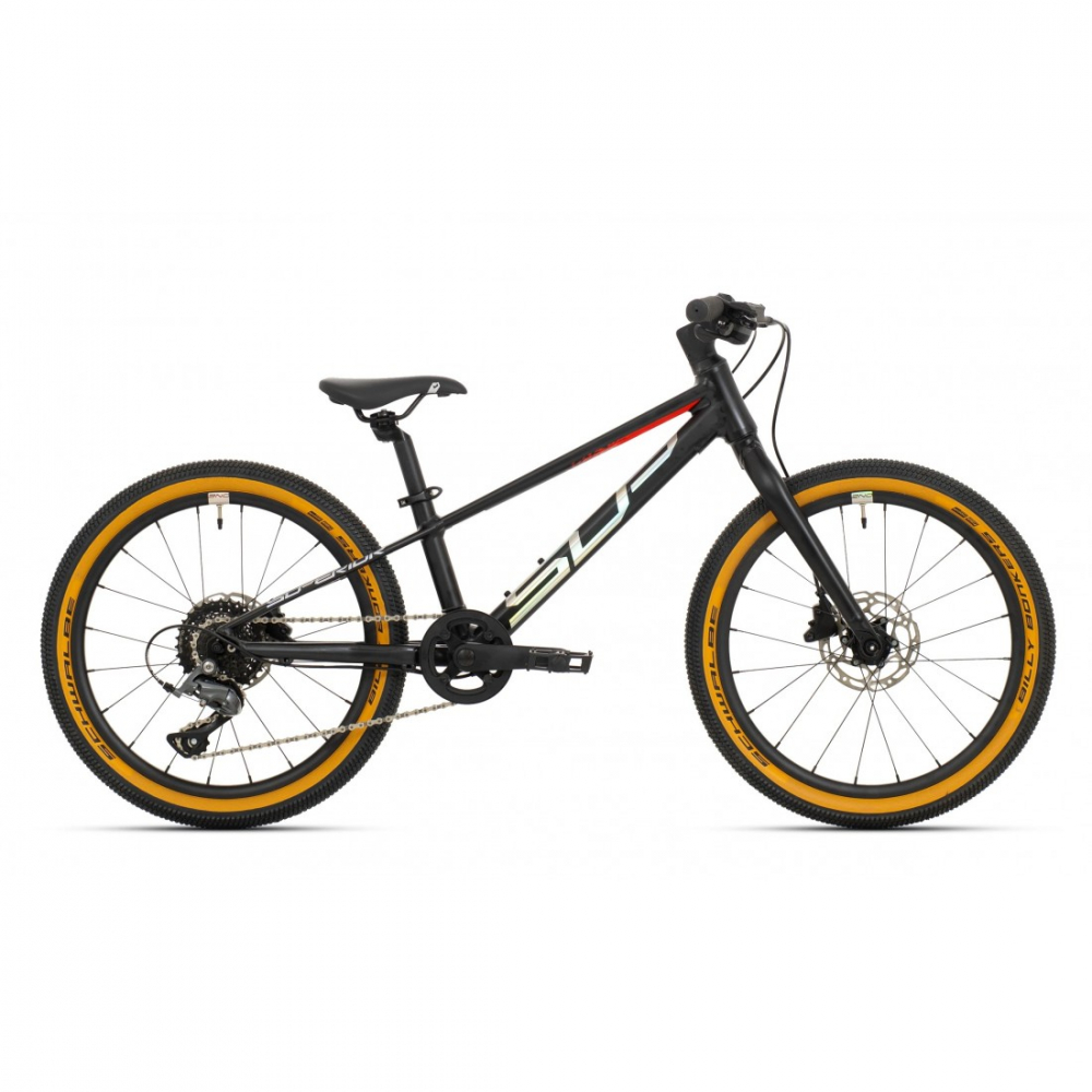 Bicicleta Superior Team 20 Matte Black/Hologram Chrome/Team Red [1]