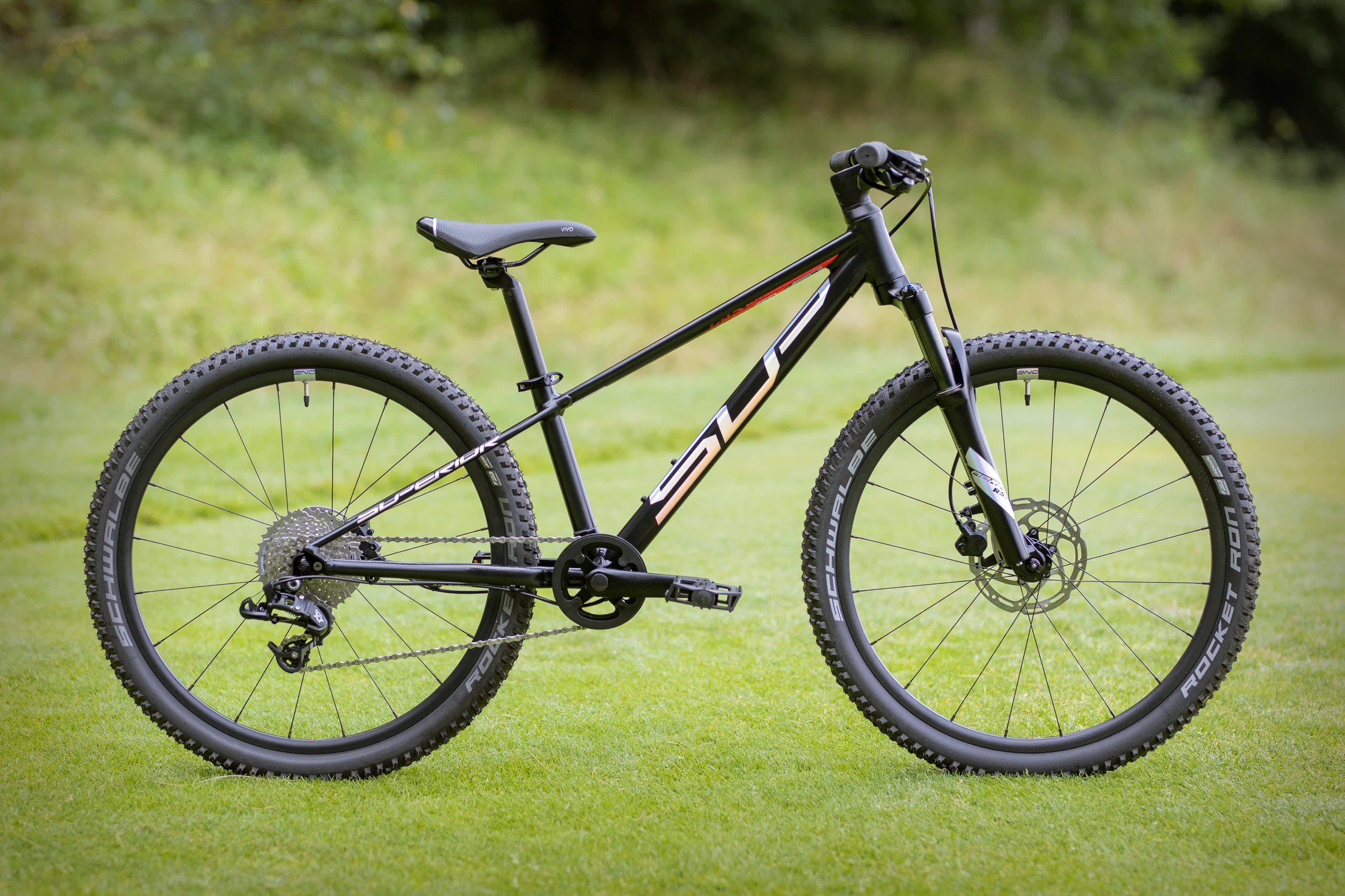 Bicicleta Superior Team 24 Matte Black/Hologram Chrome/Team Red [2]
