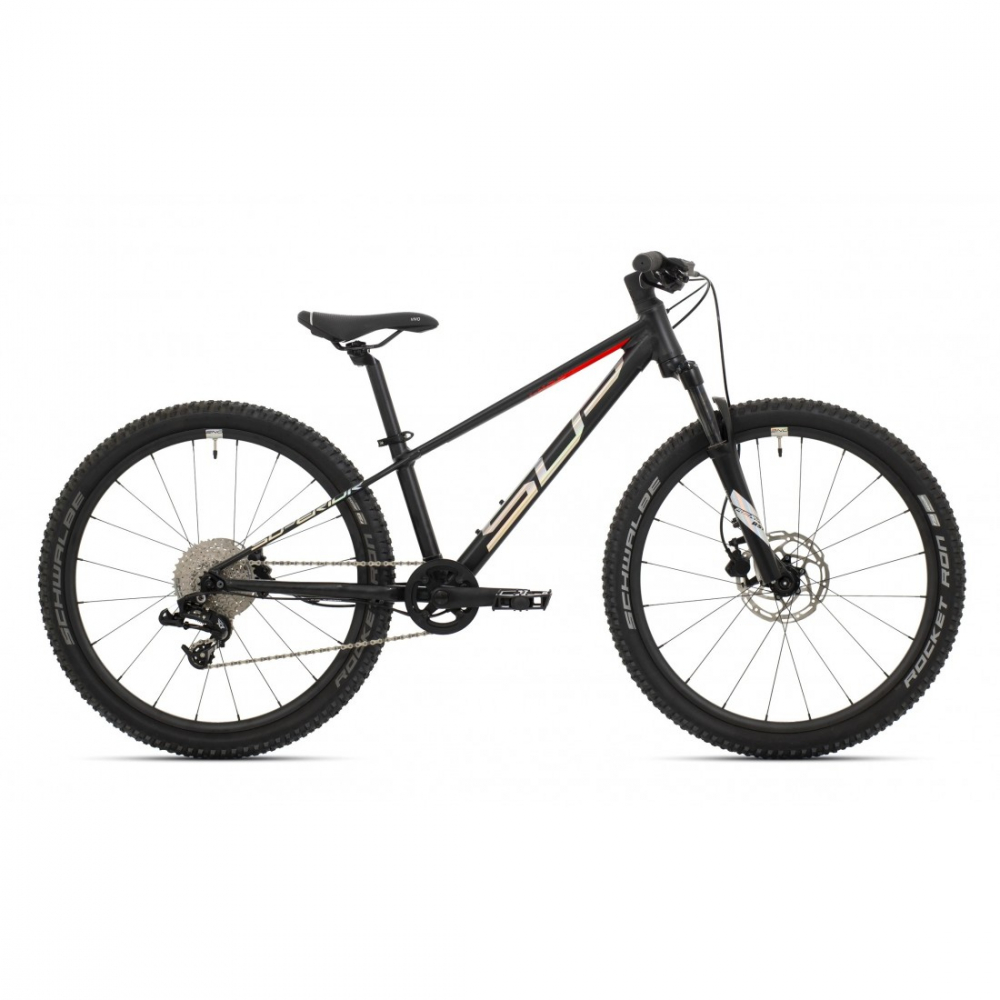 Bicicleta Superior Team 24 Matte Black/Hologram Chrome/Team Red [1]