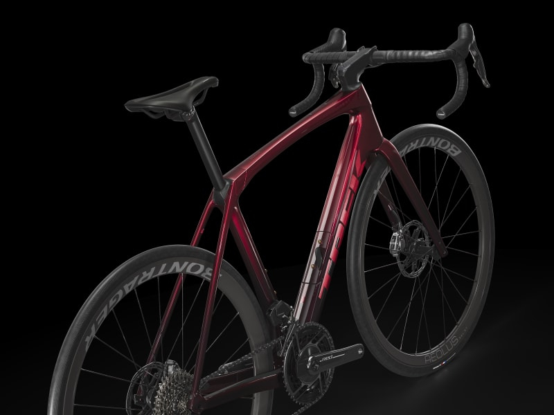 BICICLETA TREK DOMANE SLR 9 AXS METALLIC RED SMOKE TO RED CARBON SMOKE 52 [2]