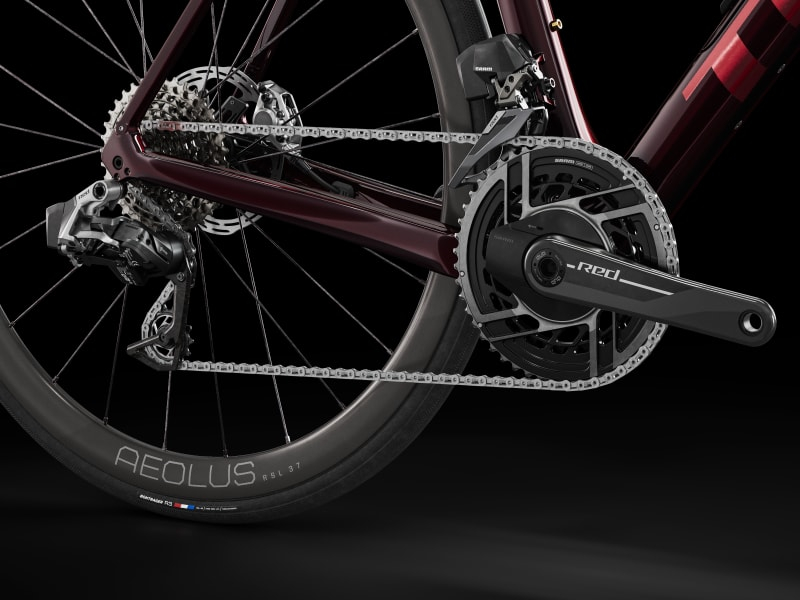 BICICLETA TREK DOMANE SLR 9 AXS METALLIC RED SMOKE TO RED CARBON SMOKE 58 [3]