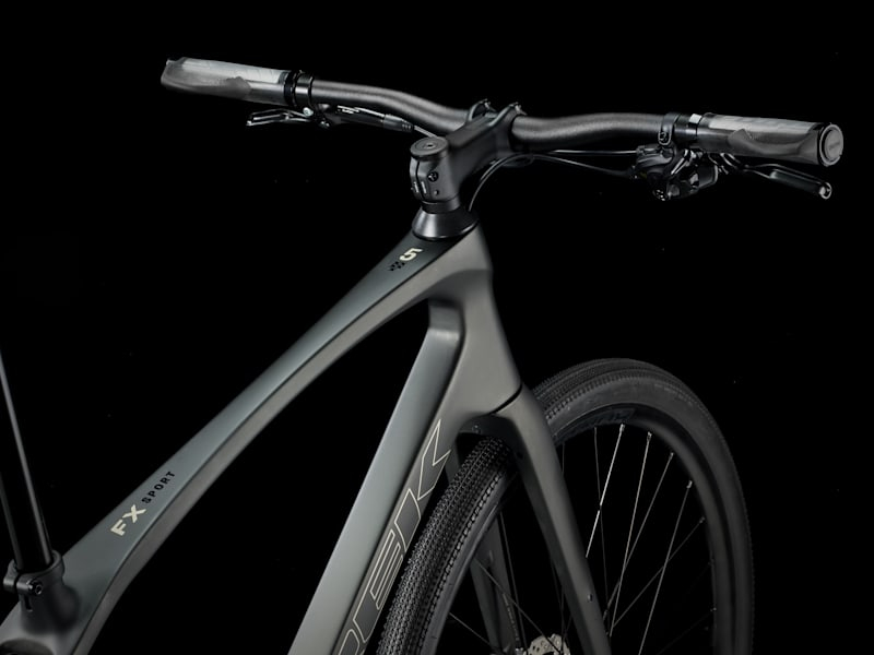 BICICLETA TREK FX SPORT 5 CARBON MATTE BLACK OLIVE/DEEP SMOKE M [3]