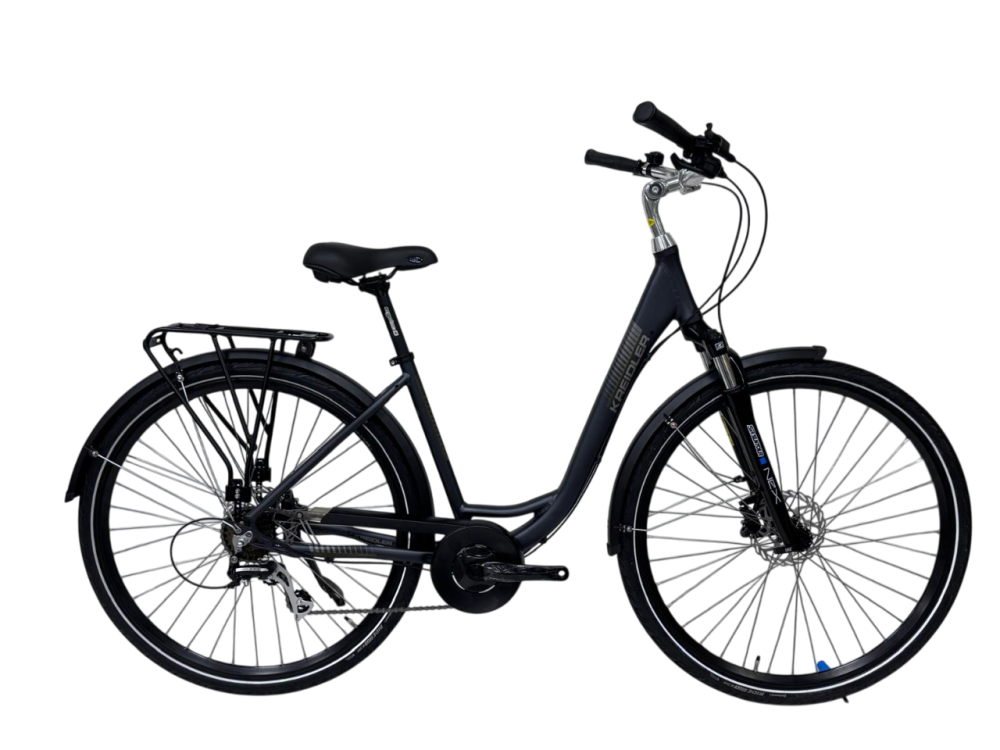 Bicicleta Trekking Kreidler - 28 Inch, S, Negru [1]