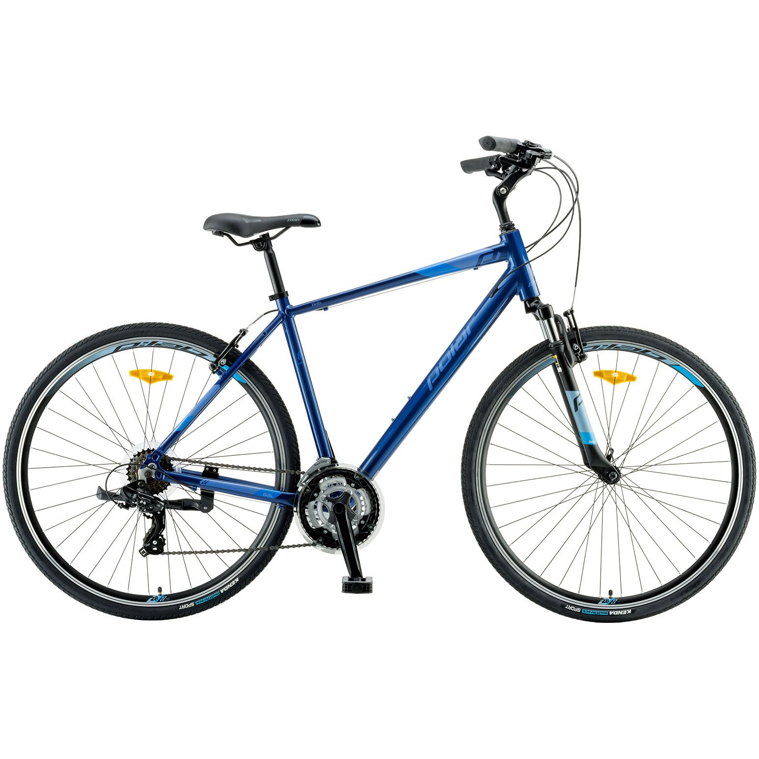 Bicicleta Trekking Polar Helix 2023 - 28 Inch, L, Albastru [1]