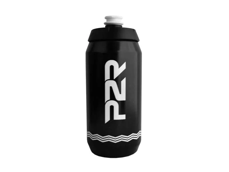Bidon Apa pentru ciclism P2R Aquila 550 ml, Negru-Alb [1]
