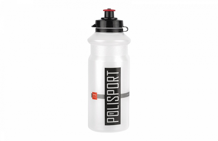 Bidon Apa Polisport 550Ml Cu Clip-On,Ldpe - Polisport Logo Negru [1]