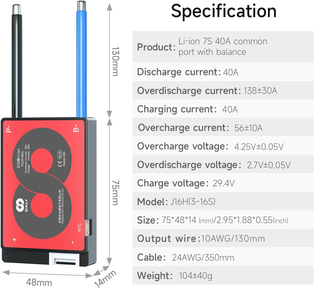 BMS 7S 24V 40A [2]