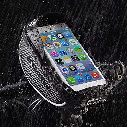 Borseta ghidon bicicleta Rockbros 010-4BK cu suport telefon [2]