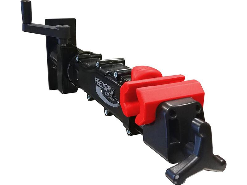 BRAT STAND REPARATII BIKE LIFT CLAMP WITH WALL MOUNT Negru/Rosu [2]