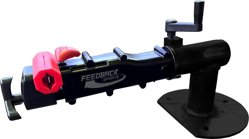 BRAT STANDREPARATII BIKE LIFT CLAMP WITH BENCH MOUNT Negru/Rosu [2]