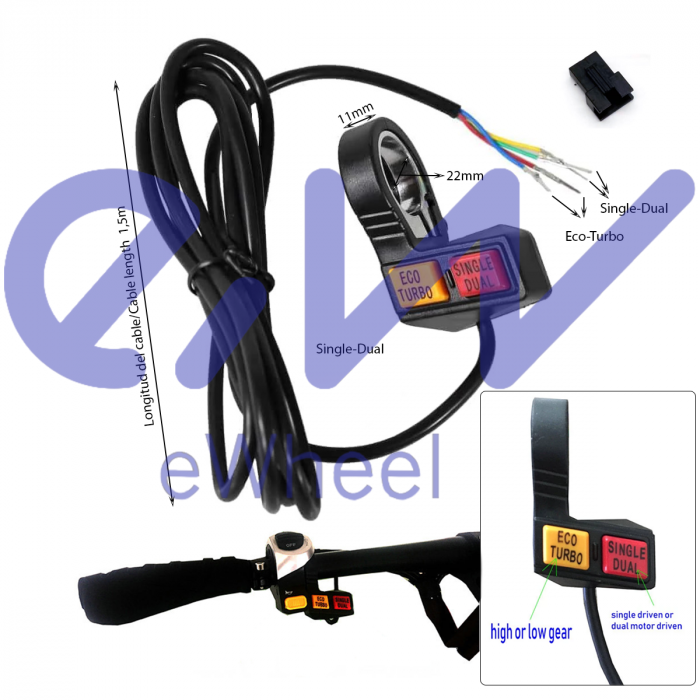 Buton Tip Switch On / Off cu Cablu [2]