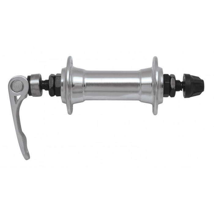 Butuc fata aluminiu Force 36h QR rulmenti argintiu [1]