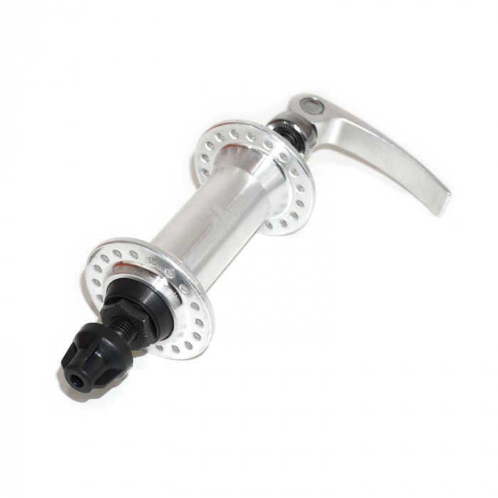 Butuc fata v-brake Joytech JY751DSE, 36H, Alu, QR5-R270, argintiu [2]