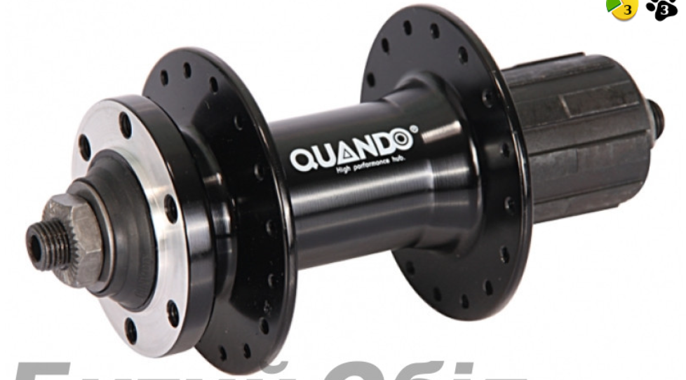 Butuc spate KT K68R, aluminiu, 32H, 135 mm, caseta 8/9 viteze, prindere disc, eliberare rapida, negru [1]