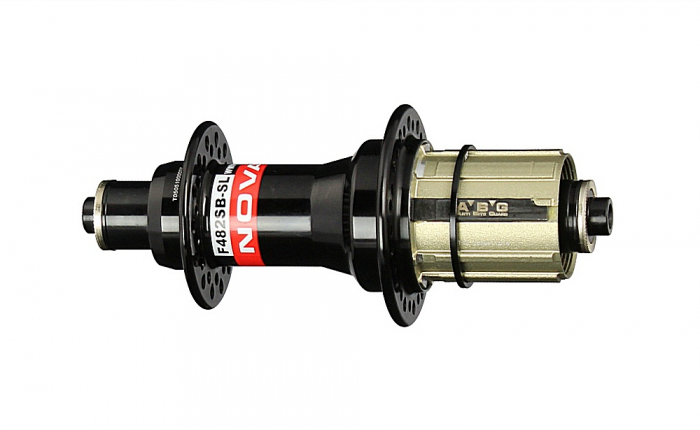 Butuc Spate NOVATEC F482SB-SL/AB-QR-A4ABG-11S, Negru, 28H [1]