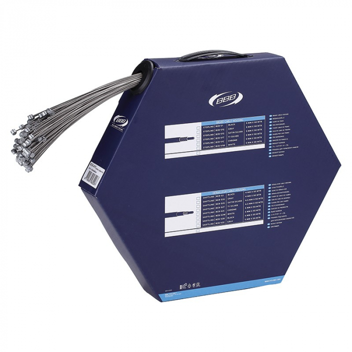 Cablu frana BBB BCB-41R BrakeWire Slick 1.5x1700 mm [1]
