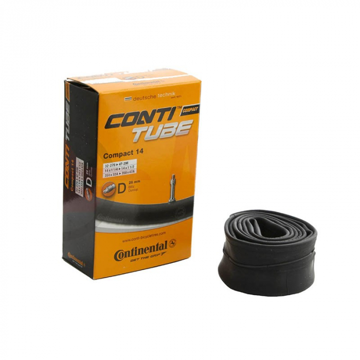 Camera bicicleta Continental Compact 14 valva Dunlop [1]
