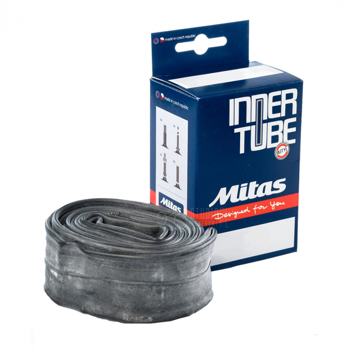 Camera Bicicleta Mitas - 28/29 x 1.75 - 2.45 (47/62-622/635), solutie AntiPana, AV40 [1]