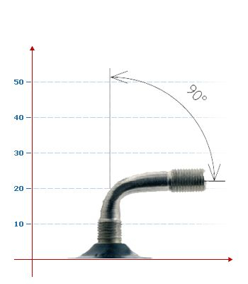 Camera Bicicleta Rubena Sv90 - 6 x 1-1/4 Inch, Negru [2]