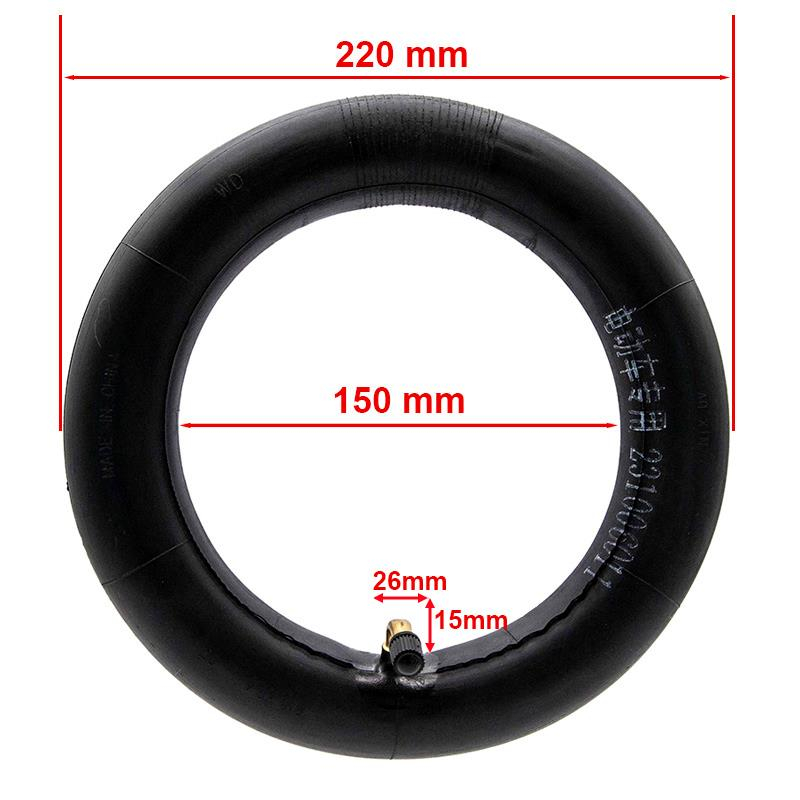 Camera trotineta electrica cu ventil curbat 8.5 X 2 (8 1/2 X 2) (50-134) - VC 90x90° [2]