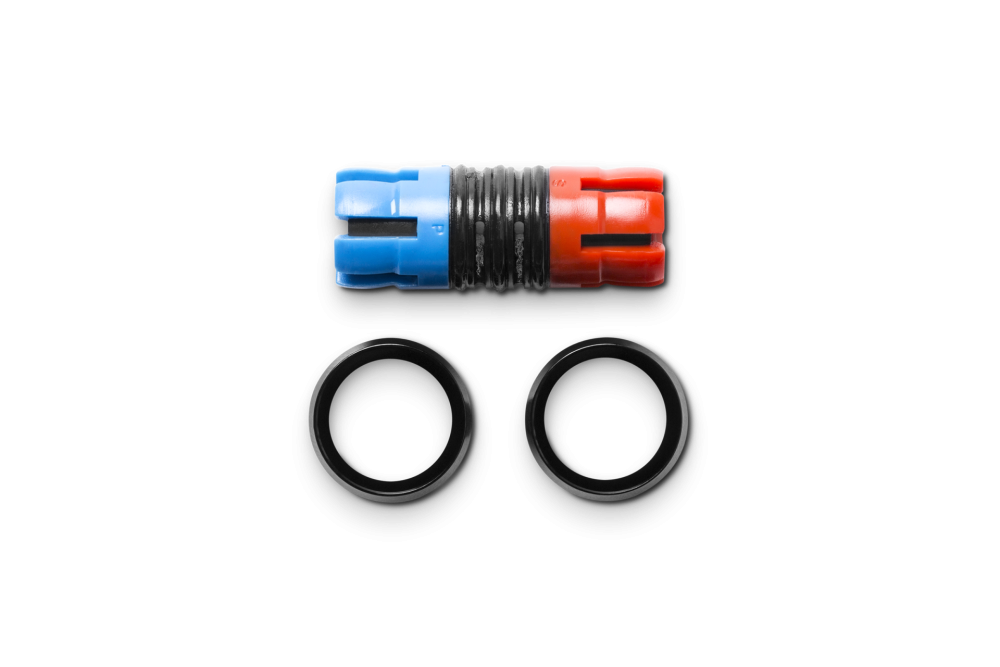 CAP POMPA ACID REPLACEMENTKIT VALVE EZ-HEAD SMALL NEGRU [2]
