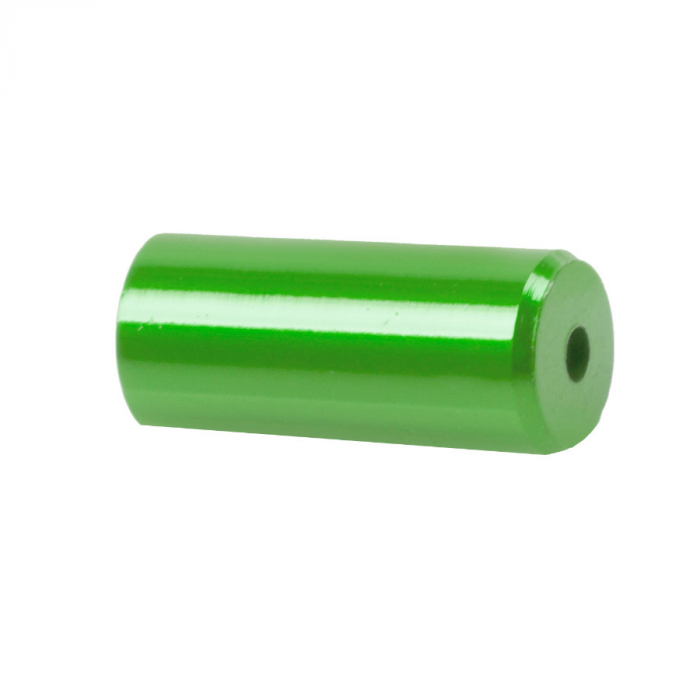 Capete Manta CNC 4,1x12 mm M-WAVE Aluminiu Verde Anodizat [1]