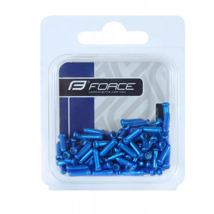 Capse cablu Force Aluminiu albastru anodizat [2]
