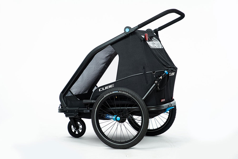 CARUCIOR TRANSPORT COPII CUBE DOUBLE CMPT NEGRU [2]