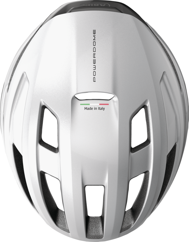 CASCA BICICLETA ABUS POWERDOME GLEAM SILVER M (54-58 CM) [6]