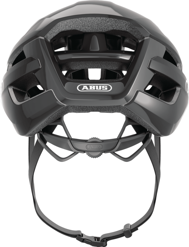 CASCA BICICLETA ABUS POWERDOME SHINY BLACK M (54-58 CM) [4]