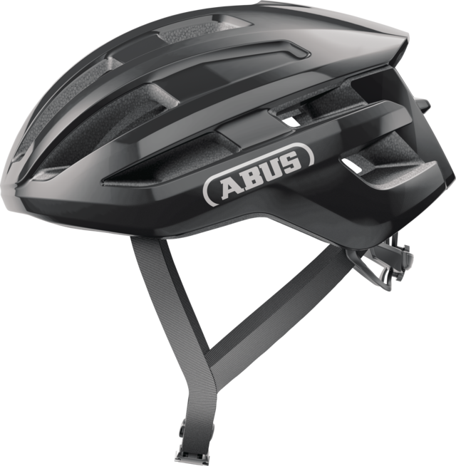 CASCA BICICLETA ABUS POWERDOME SHINY BLACK M (54-58 CM) [1]