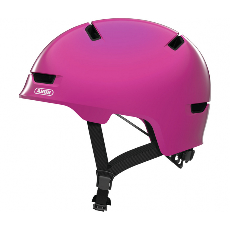 Casca bicicleta ABUS Scraper 3.0 Kid shiny pink, M (54-58 cm) [1]