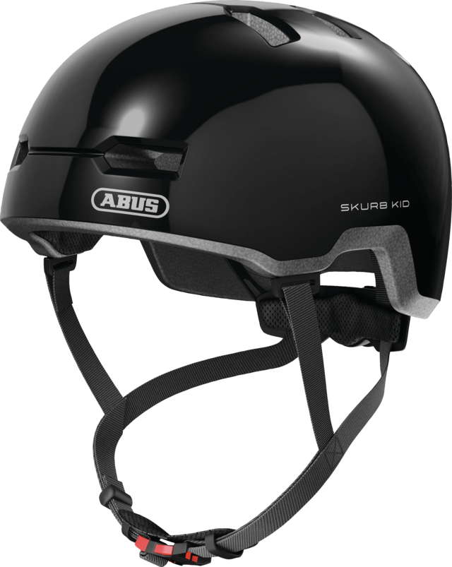 CASCA BICICLETA ABUS SKURB KID SHINY BLACK M (50-55 CM) [2]