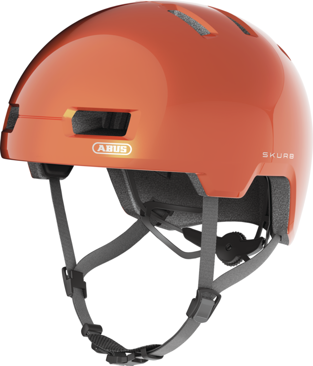 CASCA BICICLETA ABUS SKURB KID GOLDFISH ORANGE M (55-59 CM) [2]