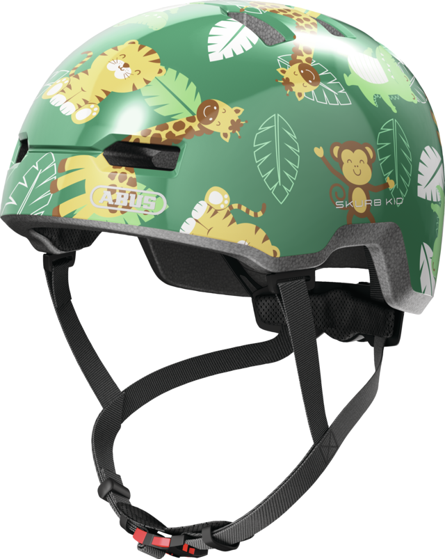 CASCA BICICLETA ABUS SKURB KID GREEN JUNGLE S (45-50 CM) [2]